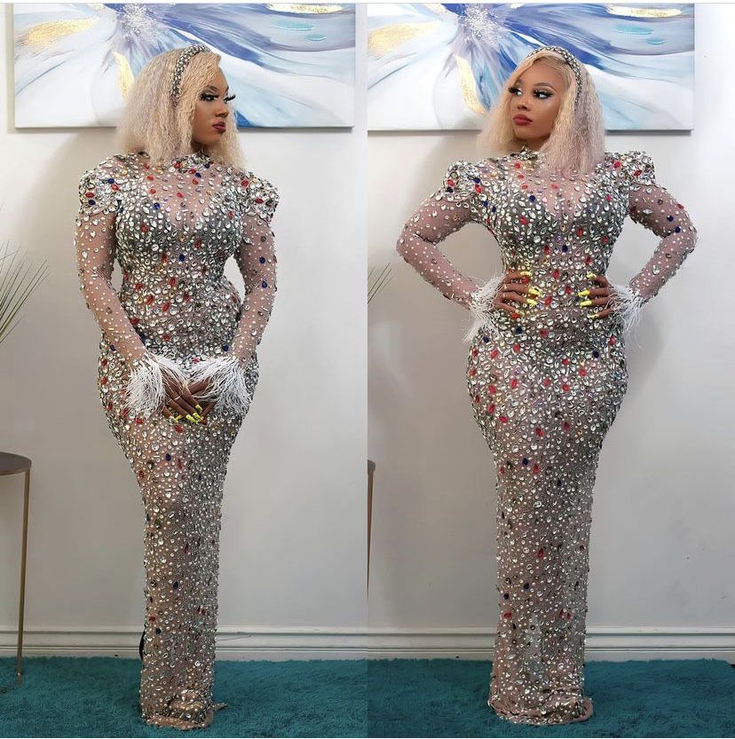 Designer Clothing Wholesale High Slit Sexy Club Dresses For Plus Size Women Diamond Sequins Formal Gowns Women Evening Dresses