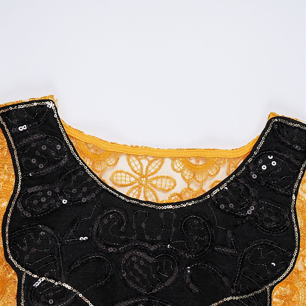 Cross-border supply African large size robe women's clothing neckline hot diamond bat sleeve lace dress