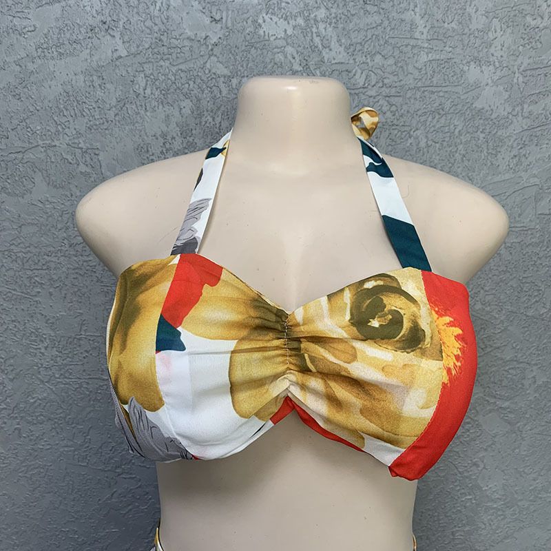 African Abaya European American Sexy Print Suit Women Long Kimono 4 Piece Set Bra Top Pants Coat Headtie Lady Clothing