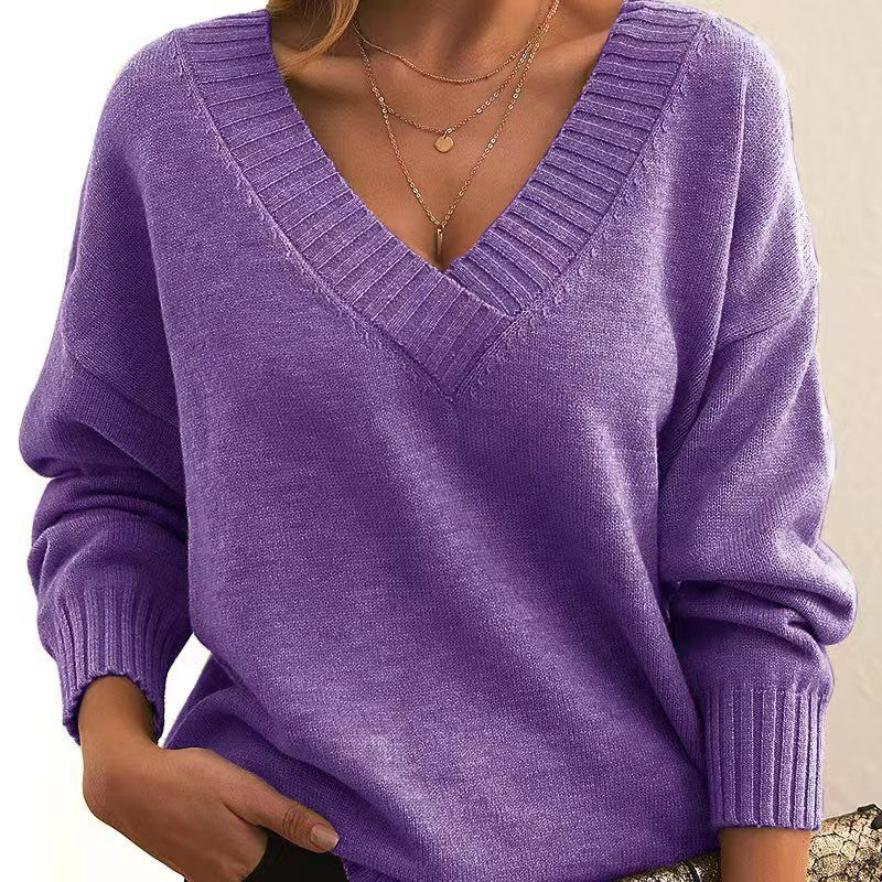 Custom Logo Crochet Tops Knitted Women Sweater Pullover Jumpers Handmade Machine Spring Women's Clothing