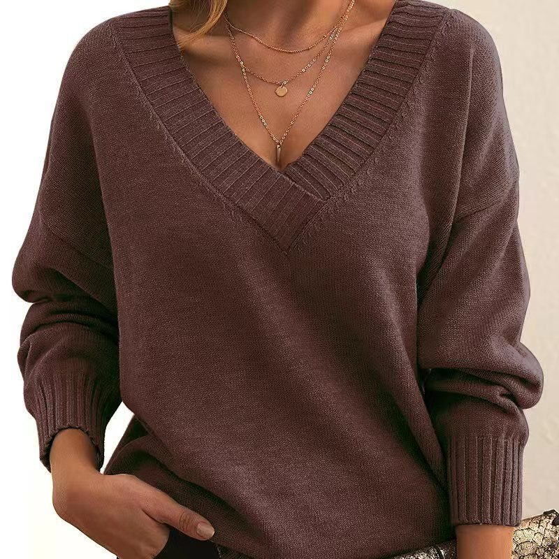 Custom Logo Crochet Tops Knitted Women Sweater Pullover Jumpers Handmade Machine Spring Women's Clothing