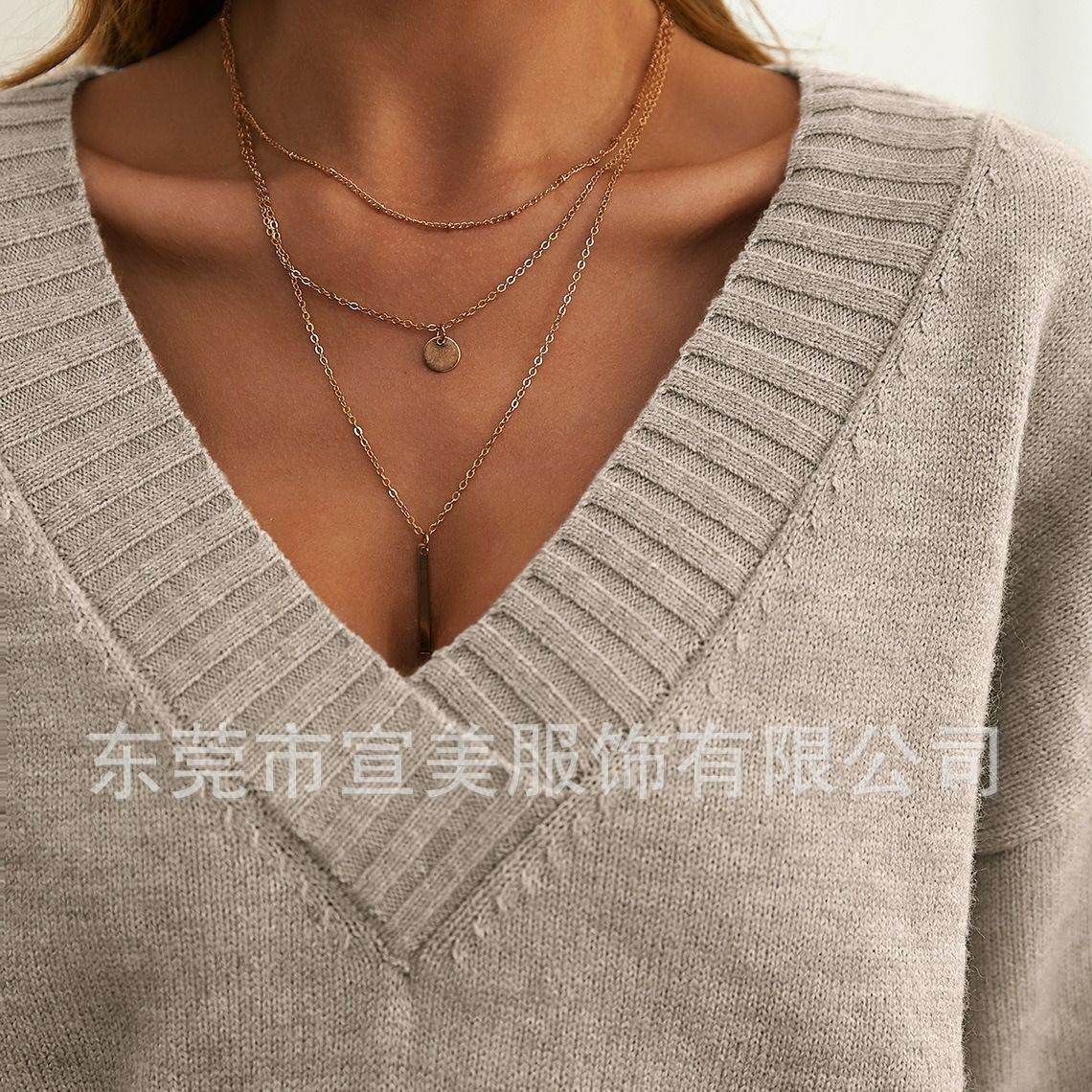 Custom Logo Crochet Tops Knitted Women Sweater Pullover Jumpers Handmade Machine Spring Women's Clothing