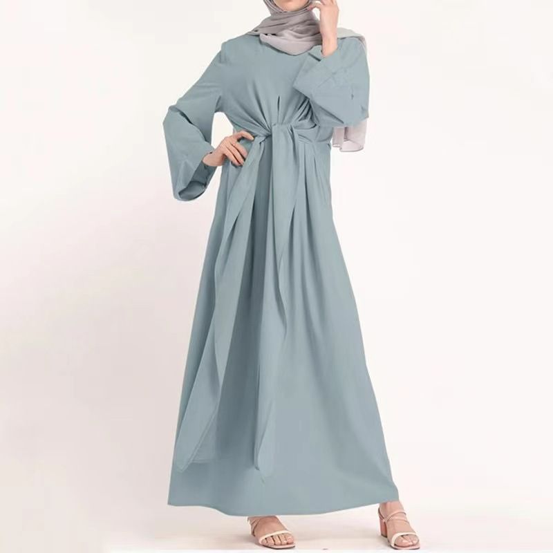 dharka gabdhaha simple abayas baju kurung dubai women front open kaftan abaya long muslim dress for eid mubarak turkey maroc