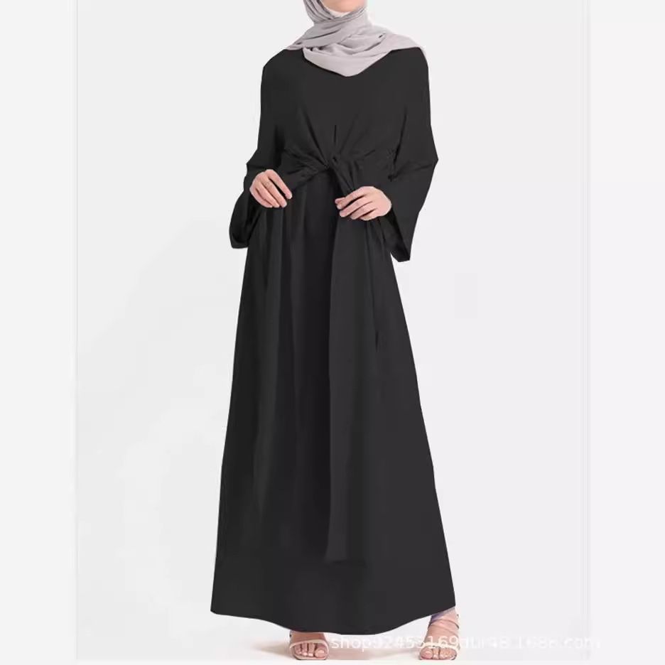 dharka gabdhaha simple abayas baju kurung dubai women front open kaftan abaya long muslim dress for eid mubarak turkey maroc