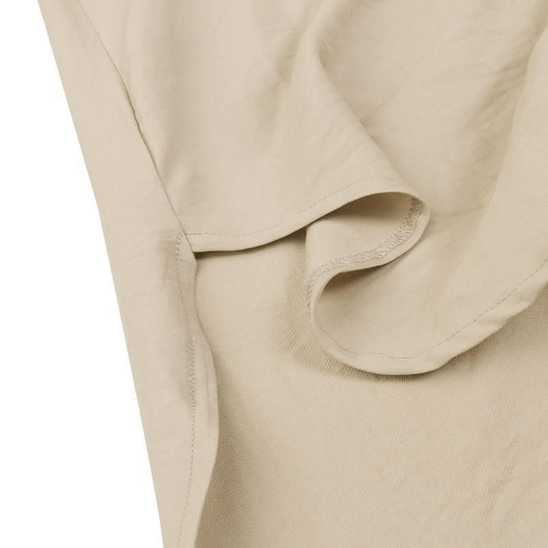 New Arrival Ethnic Islamic Top Solid Color Muslim Blouse Long Shirt Abaya Long Sleeve Tops For Muslim Women