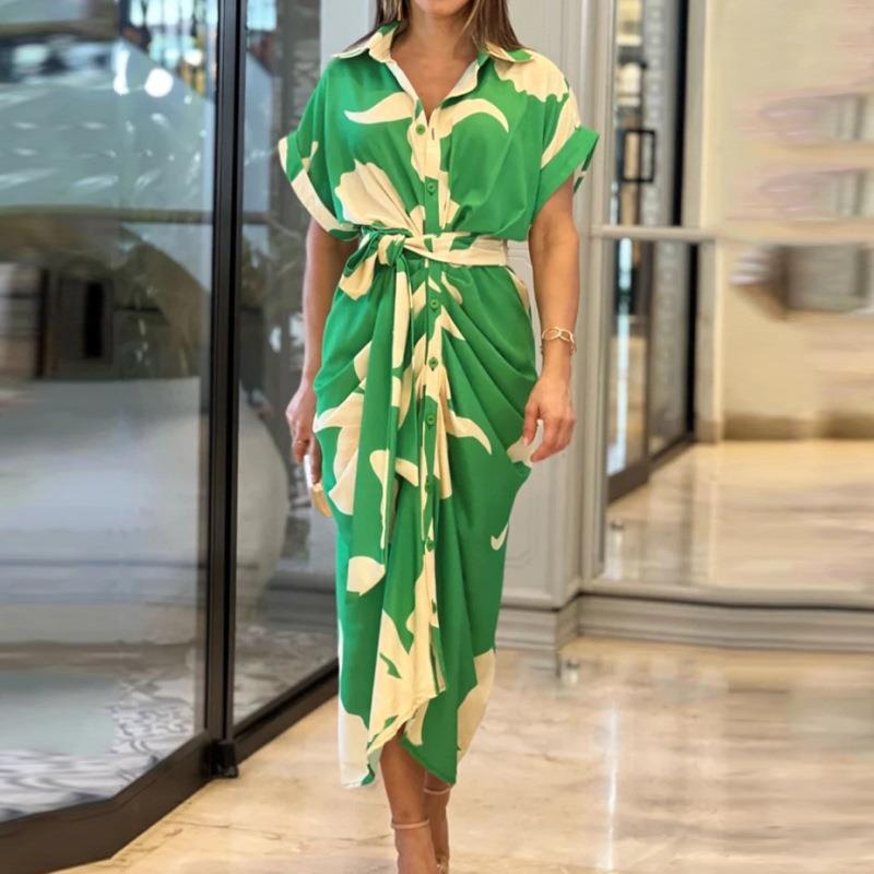 D&M Designer Summer Solid color Satins Bohemian Beach Dress Maxi Dress Women Sexy Elegant Beautiful ladies casual dresses