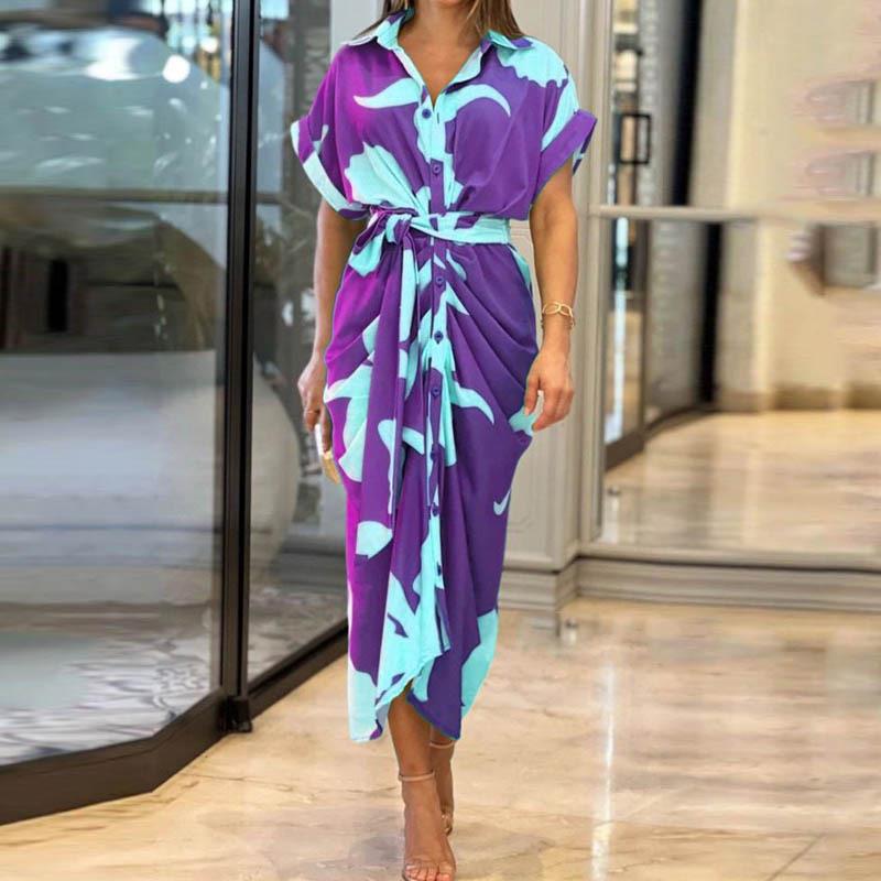 D&M Designer Summer Solid color Satins Bohemian Beach Dress Maxi Dress Women Sexy Elegant Beautiful ladies casual dresses