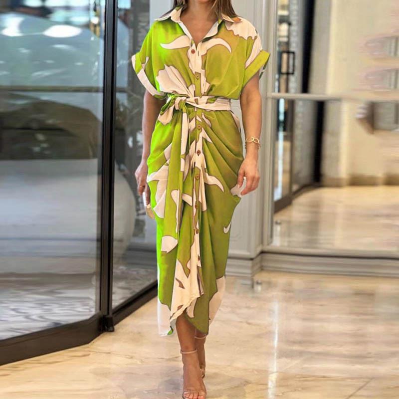 D&M Designer Summer Solid color Satins Bohemian Beach Dress Maxi Dress Women Sexy Elegant Beautiful ladies casual dresses