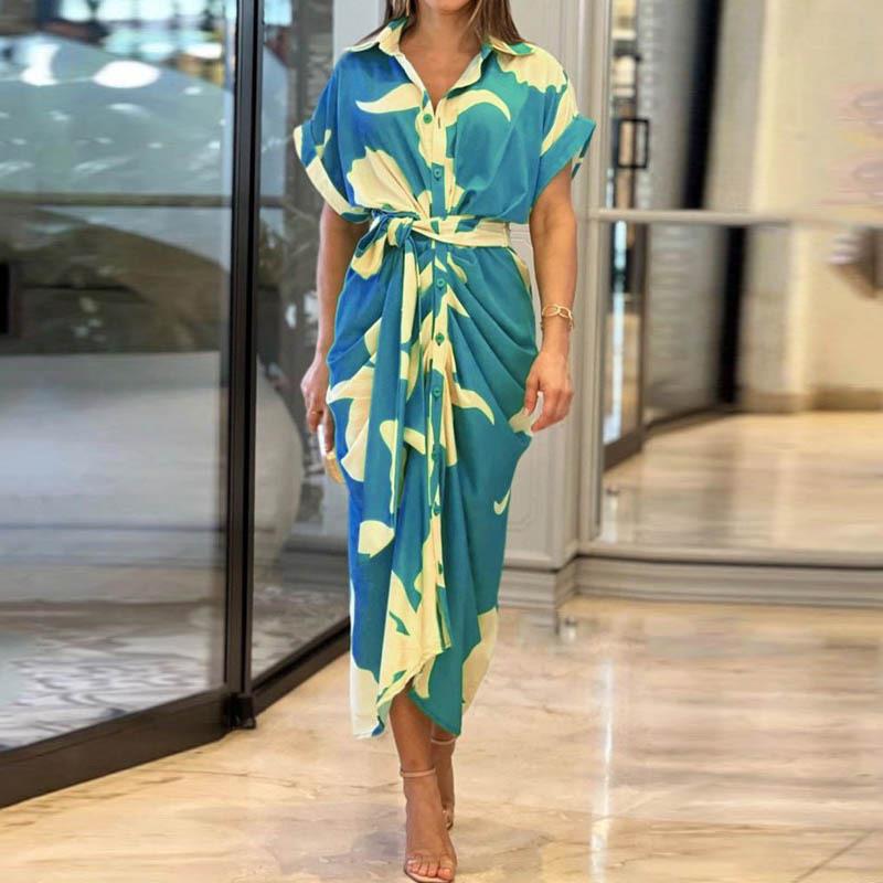 D&M Designer Summer Solid color Satins Bohemian Beach Dress Maxi Dress Women Sexy Elegant Beautiful ladies casual dresses
