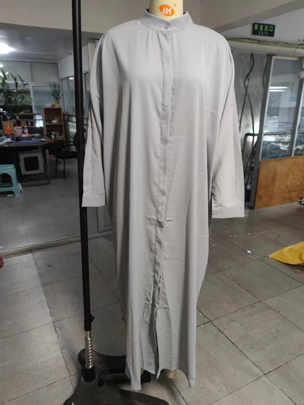 Muslim Abaya Clothing Muslim Fashion Bat Sleeve Long Dress Robe Women Wear Adults Islam Support Two Piece Abaya Set