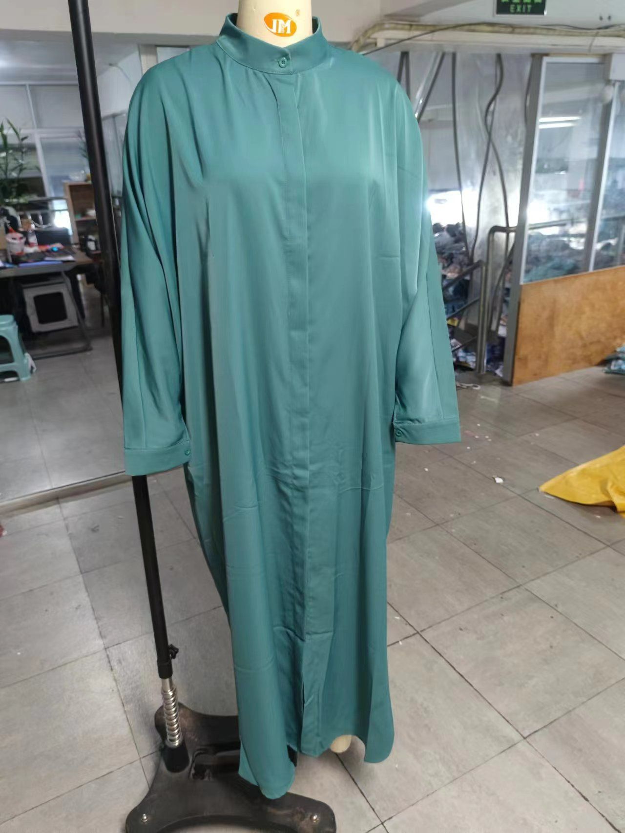 Muslim Abaya Clothing Muslim Fashion Bat Sleeve Long Dress Robe Women Wear Adults Islam Support Two Piece Abaya Set