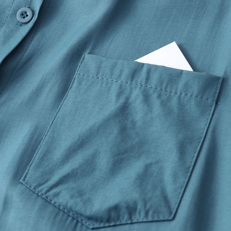 Spring New Korean Versatile Polo Collar Wearing Long Sleeve Loose Shirt Light Mature Cardigan Shirt Women's Wear