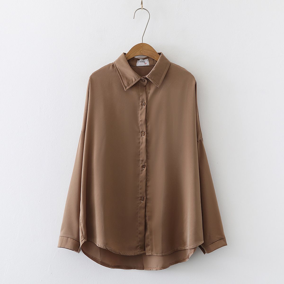 Wholesale Summer Long Sleeve Versatile Solid Color Loose Sun Protection Cardigan Shirt For Women