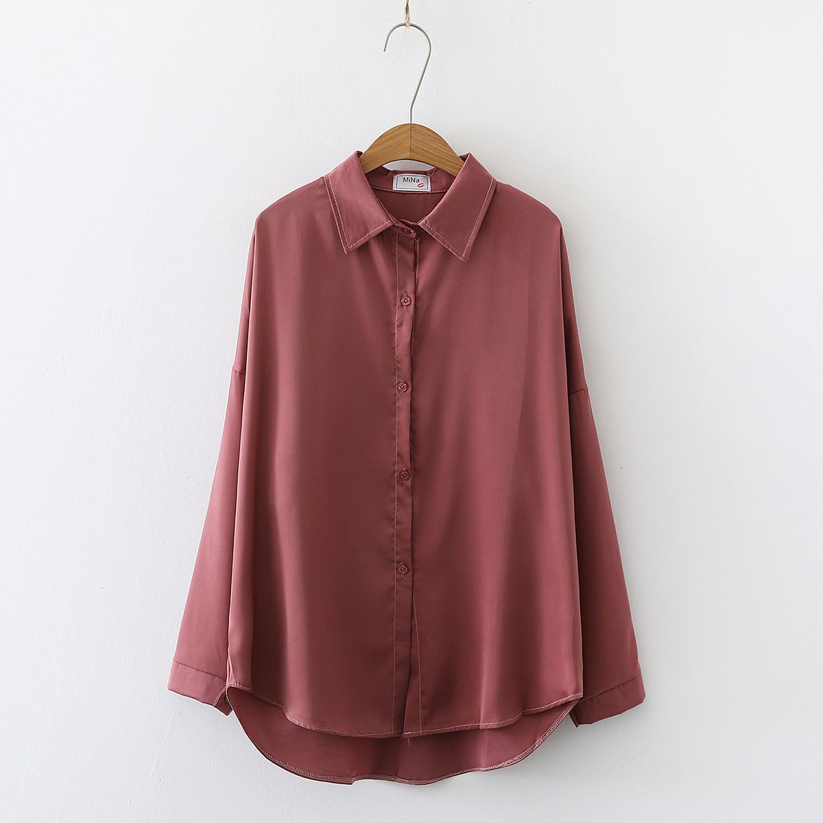 Wholesale Summer Long Sleeve Versatile Solid Color Loose Sun Protection Cardigan Shirt For Women