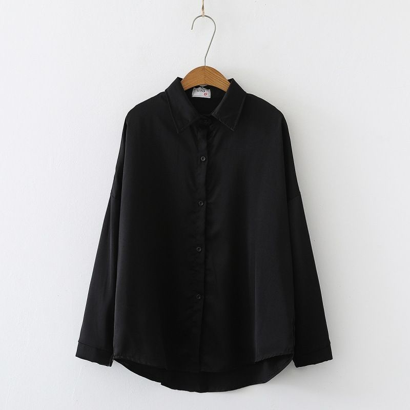 Wholesale Summer Long Sleeve Versatile Solid Color Loose Sun Protection Cardigan Shirt For Women