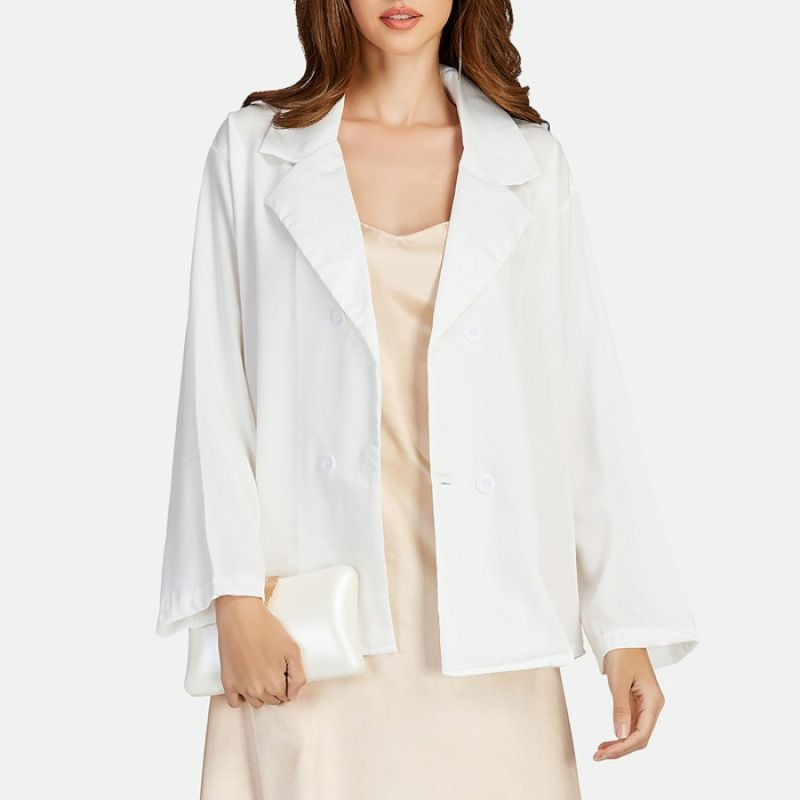 S-5XL Spring/Summer New Casual Texture Advanced Design Sense Small and Loose fitting Suit Top Coat