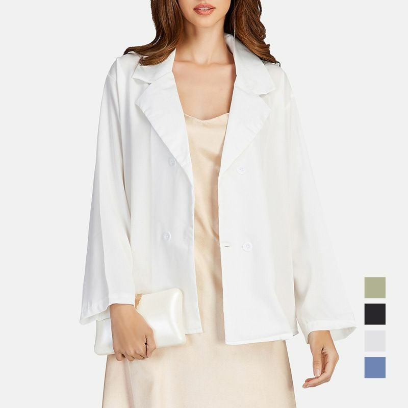 S-5XL Spring/Summer New Casual Texture Advanced Design Sense Small and Loose fitting Suit Top Coat