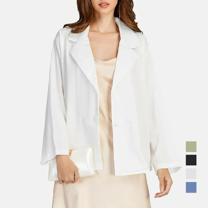S-5XL Spring/Summer New Casual Texture Advanced Design Sense Small and Loose fitting Suit Top Coat