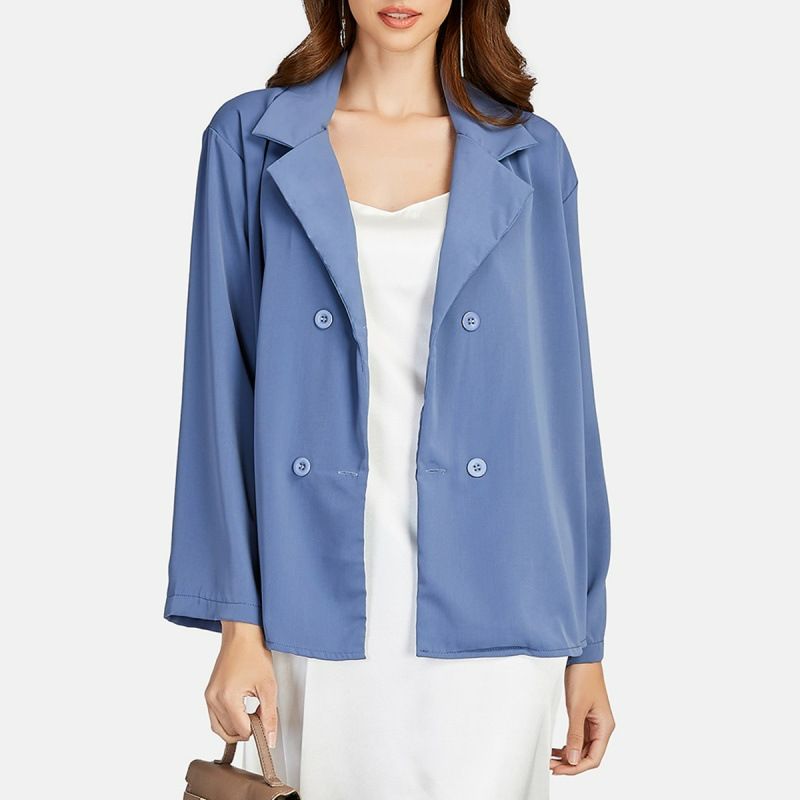 S-5XL Spring/Summer New Casual Texture Advanced Design Sense Small and Loose fitting Suit Top Coat