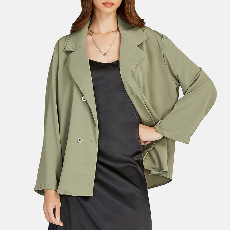 S-5XL Spring/Summer New Casual Texture Advanced Design Sense Small and Loose fitting Suit Top Coat