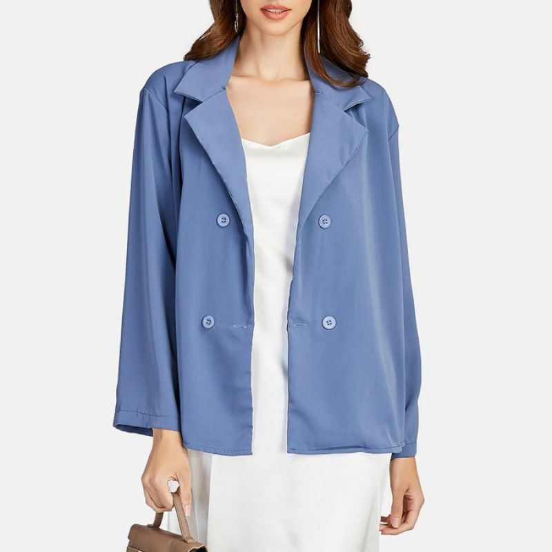 S-5XL Spring/Summer New Casual Texture Advanced Design Sense Small and Loose fitting Suit Top Coat