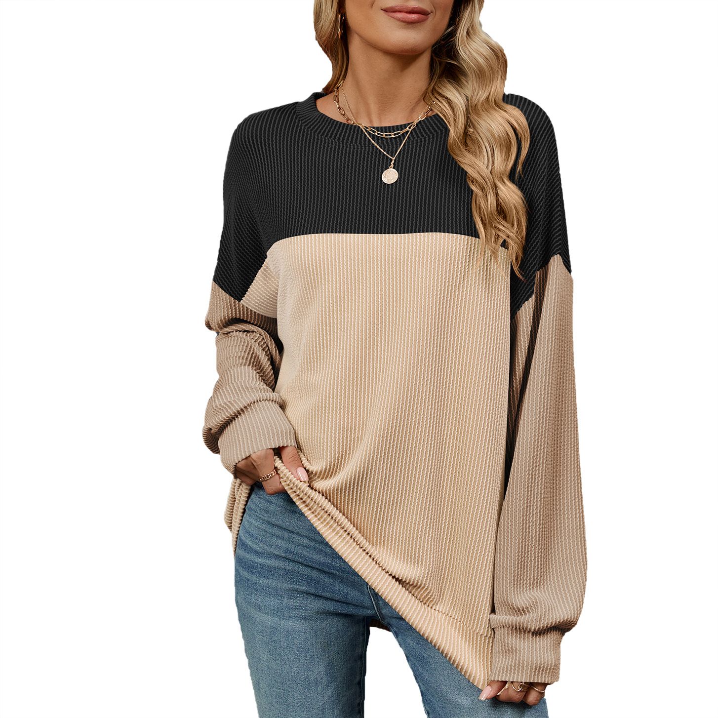 Women's Summer Fashion Oversized Casual Style Short Sleeve Cotton Crop Top T-Shirt Custom Logo Loose Crew Neck Knitted