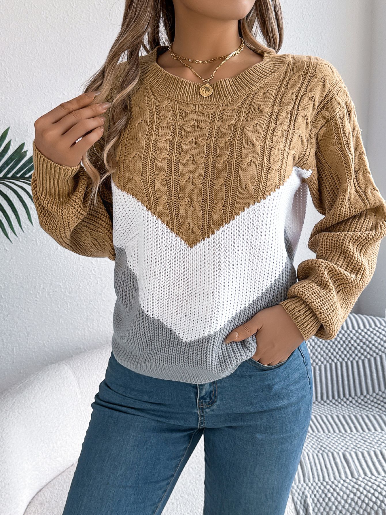 Autumn Winter Loose Knitted Sweater Women Ladies Jumpers Oversized Warm Female Pullovers