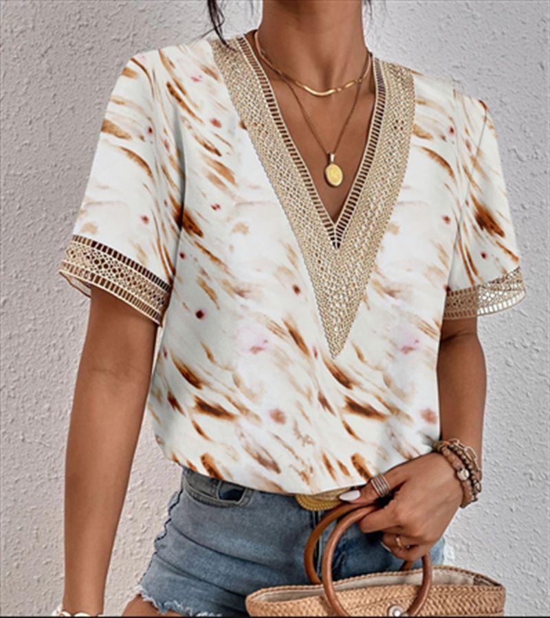 Wholesale Women Office Lady Wholesale New Arrivals Fashion Ladies Casual Wear Short Sleeve Women Shirts