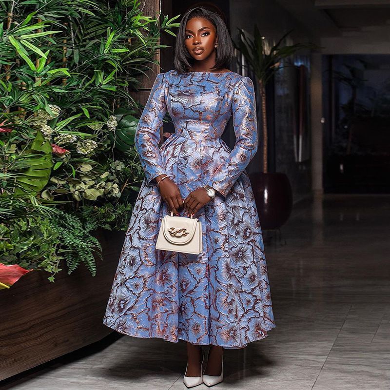 Hot Latest African Damak Lace Fabric High Quality Brocade Jacquard Lace French Tulle Gold Line Women Dresses Wedding Party