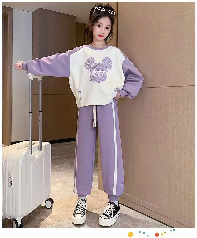 Children Girls Clothing Set Summer Bowknot Sleeveless Cotton Two Piece Suit Kids Clothes Girls Bow T-shirt + Printed Shorts Two Sets of Pantsuits Casual Outfit Baby Clothes Sets