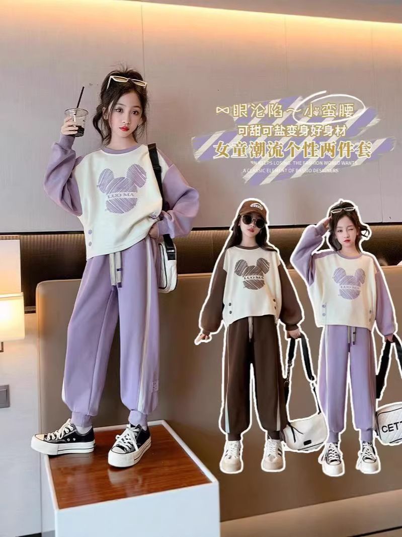 Children Girls Clothing Set Summer Bowknot Sleeveless Cotton Two Piece Suit Kids Clothes Girls Bow T-shirt + Printed Shorts Two Sets of Pantsuits Casual Outfit Baby Clothes Sets