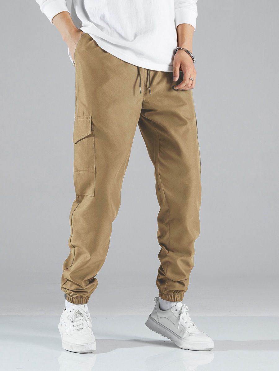 Trade Assurance Hip Hop Knitted, 100 Cotton Chino Pants Man Premium Printed Relaxed Streetwear Sweat Trousers Jeans