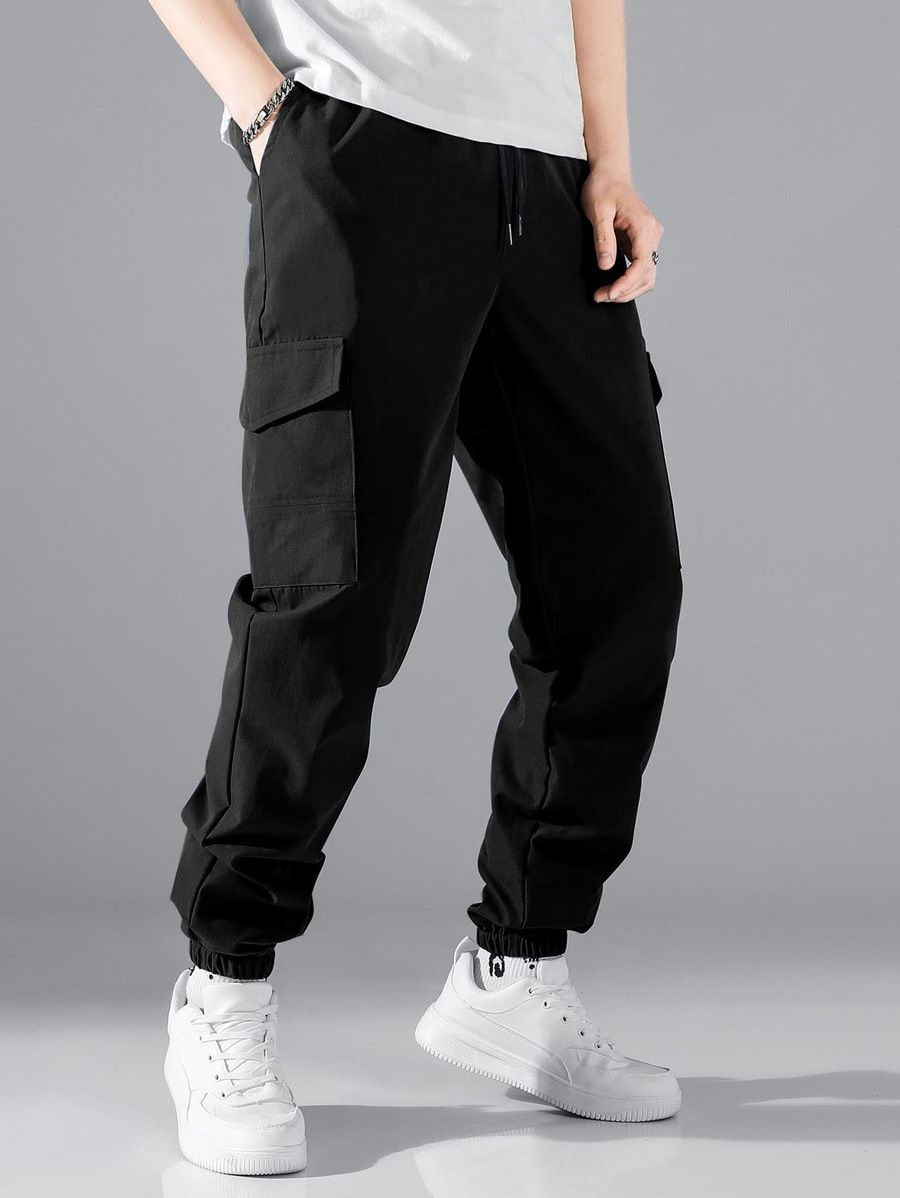 Trade Assurance Hip Hop Knitted, 100 Cotton Chino Pants Man Premium Printed Relaxed Streetwear Sweat Trousers Jeans