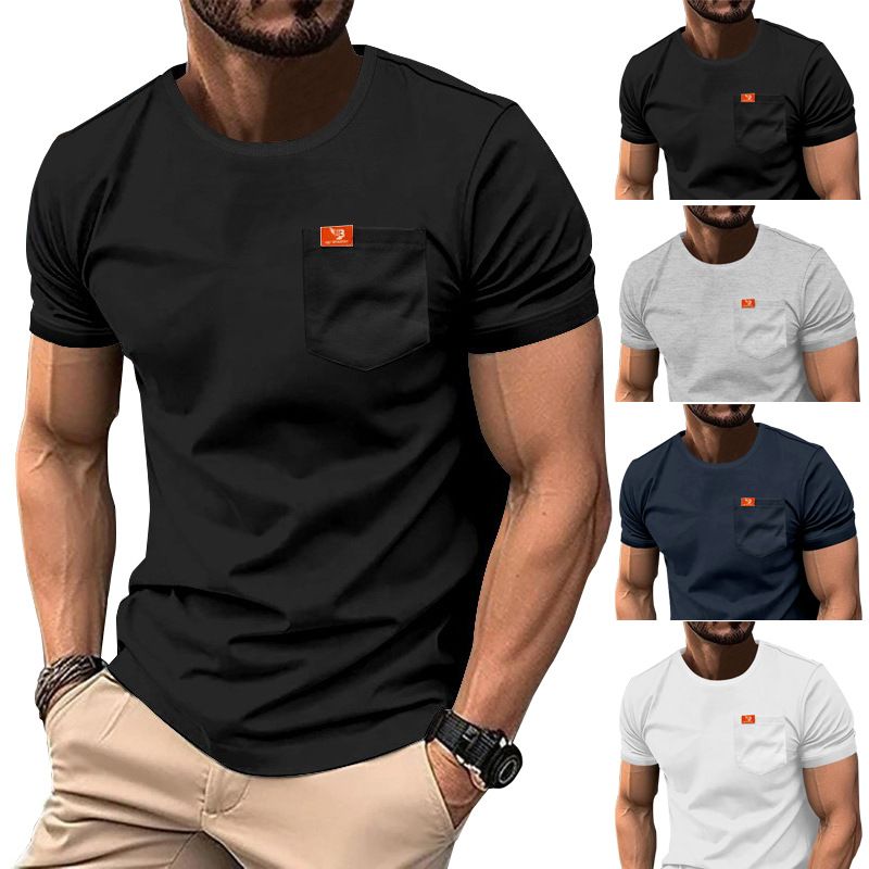 Regular cotton white men 100% cotton in bulk t shirts