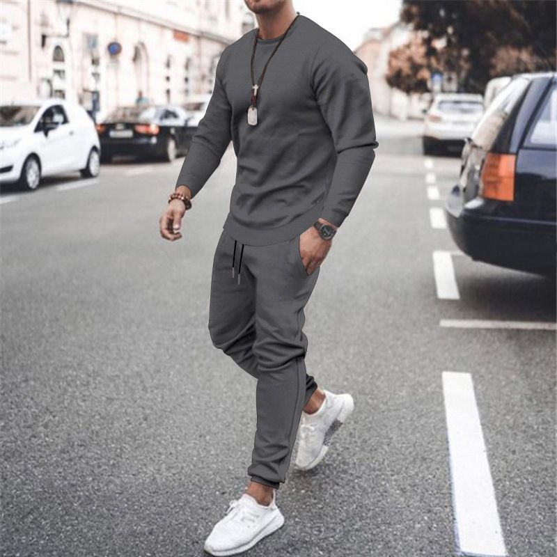 high quality track suits men sport tracksuit latest fashion 2 piece men s sweatsuit sets bulk sweat suits custom Two-Piece Outfits