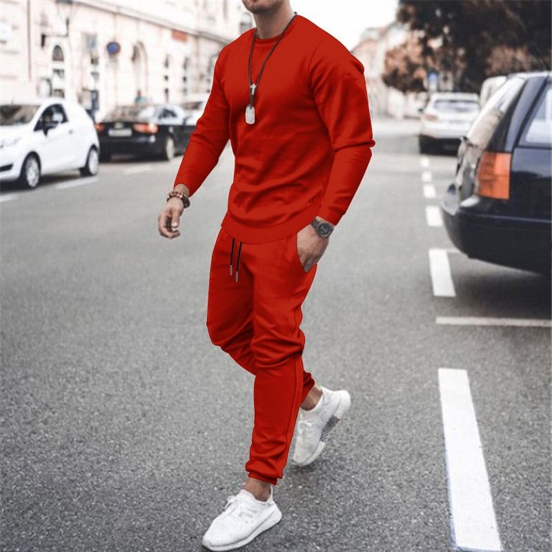 high quality track suits men sport tracksuit latest fashion 2 piece men s sweatsuit sets bulk sweat suits custom Two-Piece Outfits