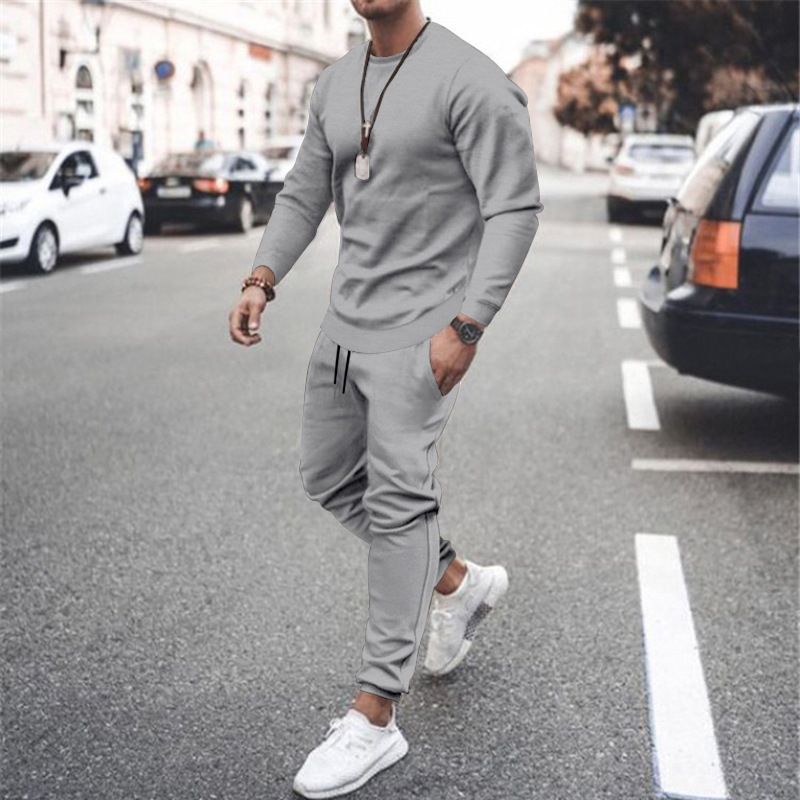 high quality track suits men sport tracksuit latest fashion 2 piece men s sweatsuit sets bulk sweat suits custom Two-Piece Outfits