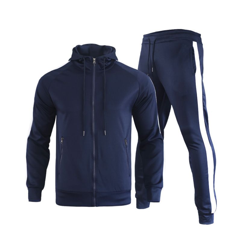 polyester Women's Men Solid Color Sport sublimation yellow hoodies zipper sweatshirt joggers sets training wear Two-Piece Outfits