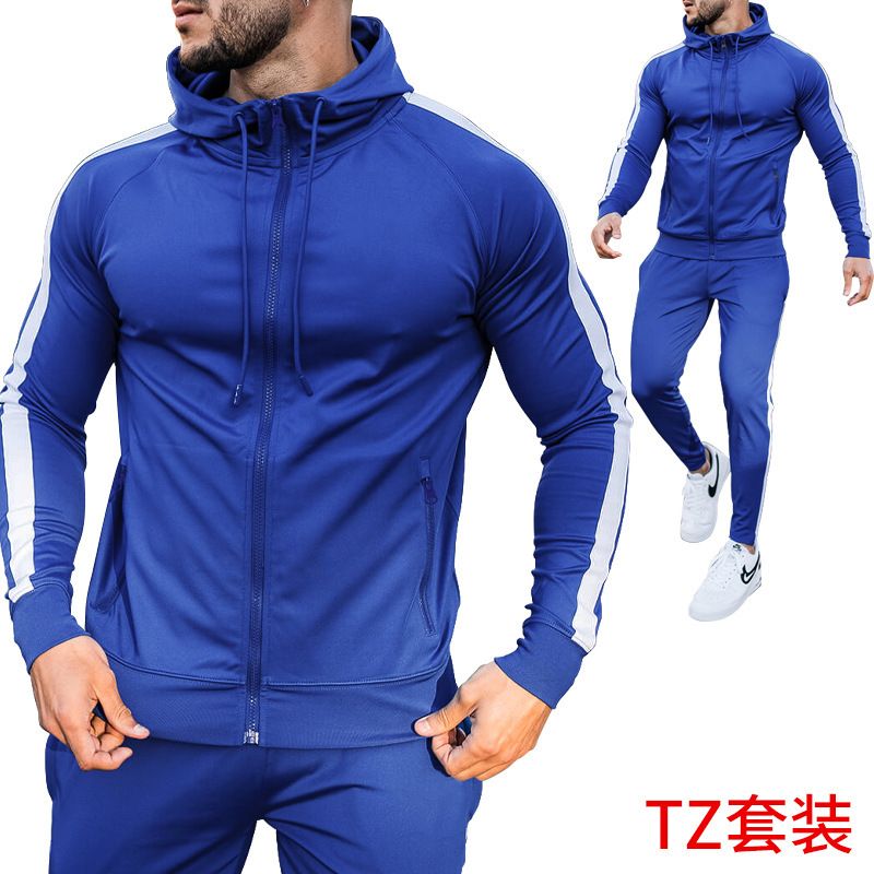 polyester Women's Men Solid Color Sport sublimation yellow hoodies zipper sweatshirt joggers sets training wear Two-Piece Outfits