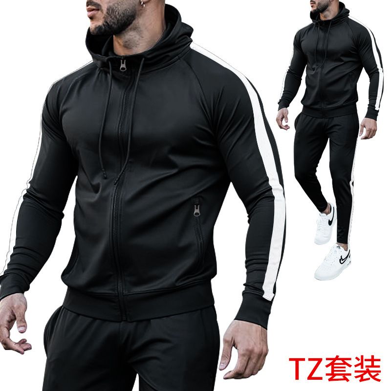 polyester Women's Men Solid Color Sport sublimation yellow hoodies zipper sweatshirt joggers sets training wear Two-Piece Outfits