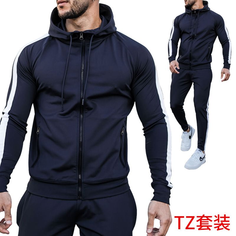 polyester Women's Men Solid Color Sport sublimation yellow hoodies zipper sweatshirt joggers sets training wear Two-Piece Outfits