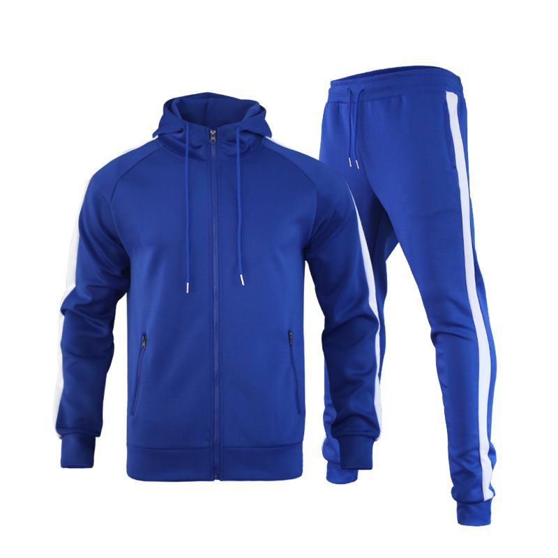 polyester Women's Men Solid Color Sport sublimation yellow hoodies zipper sweatshirt joggers sets training wear Two-Piece Outfits