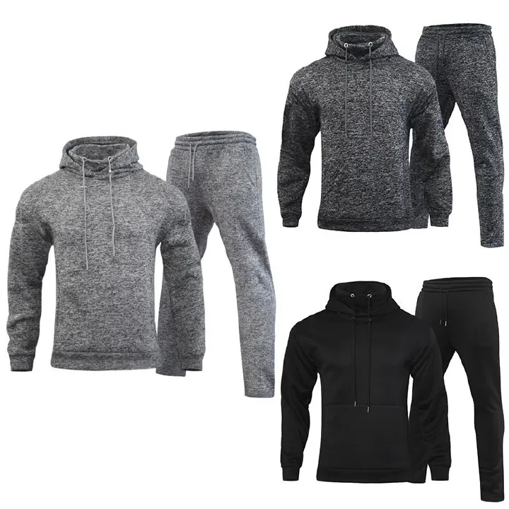 Wholesale price men's hoodies for Pakistan body fitted winter sweatshirts high quality men's hoodies & sweatshirts Two-Piece Outfits