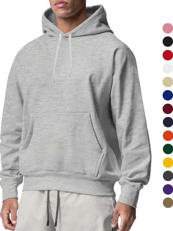 custom print logo blank Men's oversized cotton fleece hoodie wholesale Hoodies & Sweatshirts with customized Hoodies