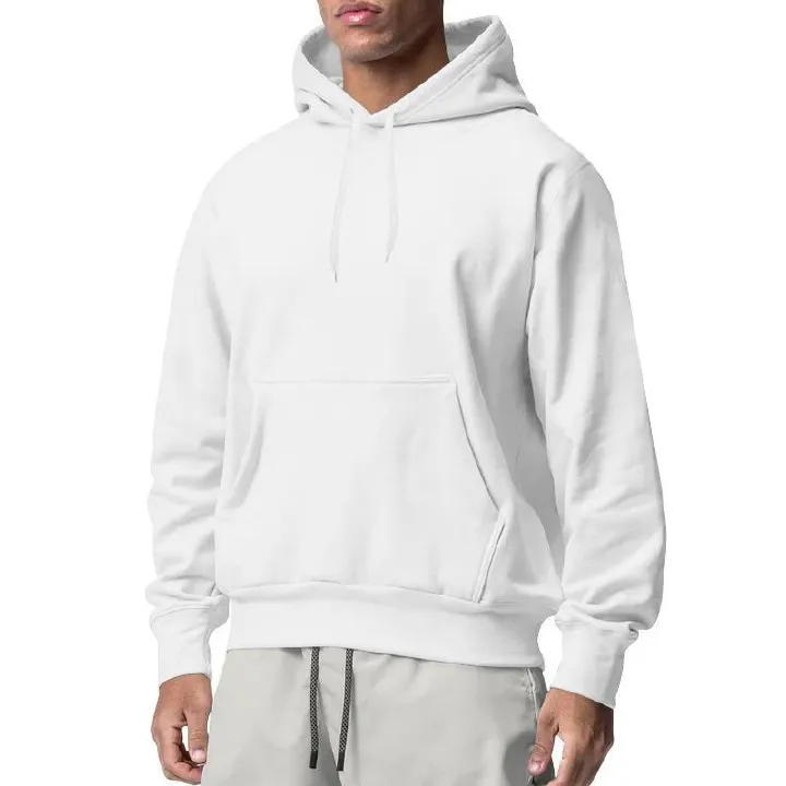 custom print logo blank Men's oversized cotton fleece hoodie wholesale Hoodies & Sweatshirts with customized Hoodies