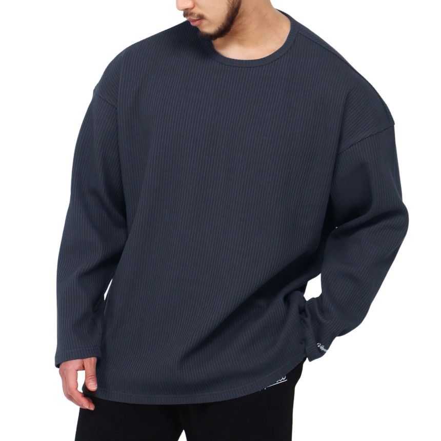 Hot Sale Black Man Clothing Factory Custom Logo Printing Personalized Premium Long Sleeve t-Shirt For Men T-Shirts