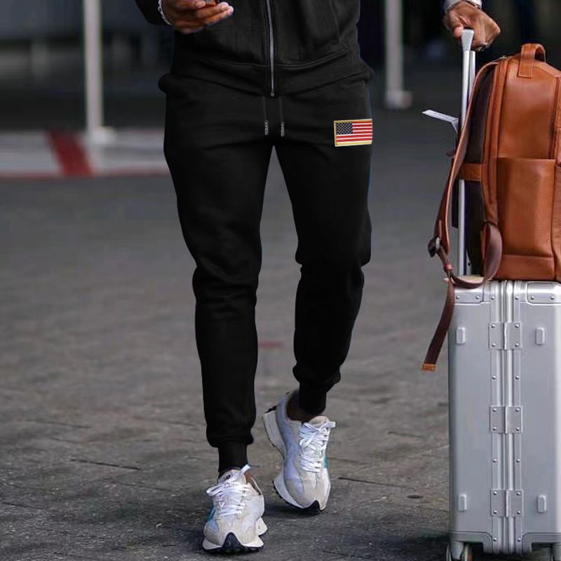Custom Oversized Heavyweight Straight Wide Leg Baggy Sweatpants Trackpants Casual Flare Sweat Track Pants for Men Casual