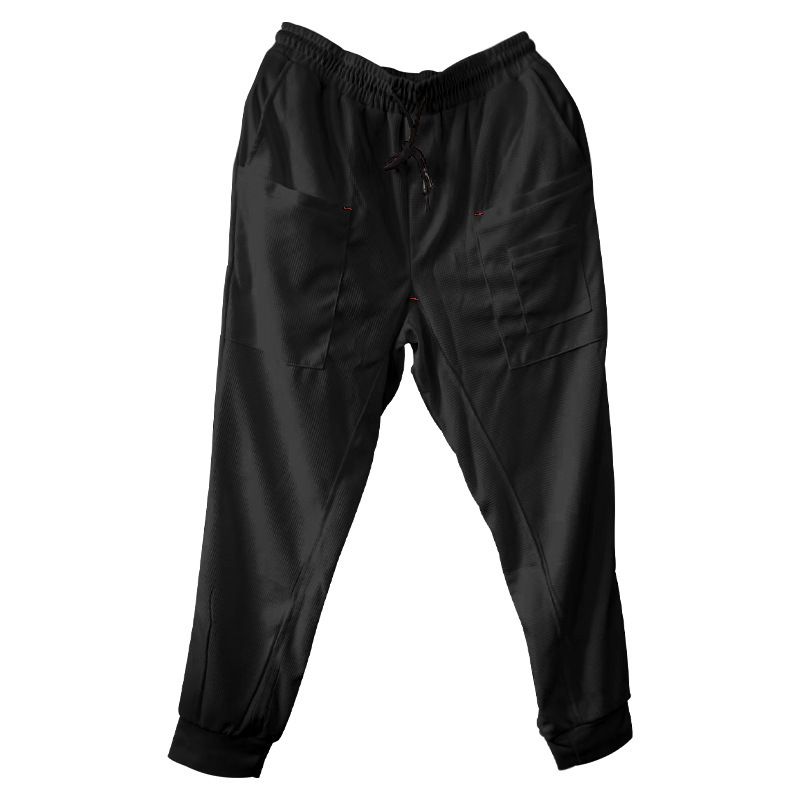 New Arrival Custom Sport Workout Soft Waffle Fabric Pants Casual Side Pockets Lounge Sweatpants Jogger For Men Casual