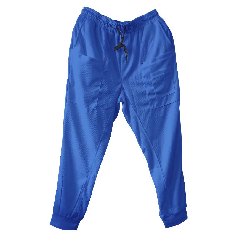 New Arrival Custom Sport Workout Soft Waffle Fabric Pants Casual Side Pockets Lounge Sweatpants Jogger For Men Casual