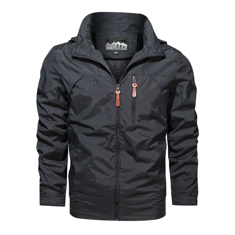 Winter Men Jacket Coat Cotton Windbreaker Hoodie Winter Jacket Men With Zipper Coats